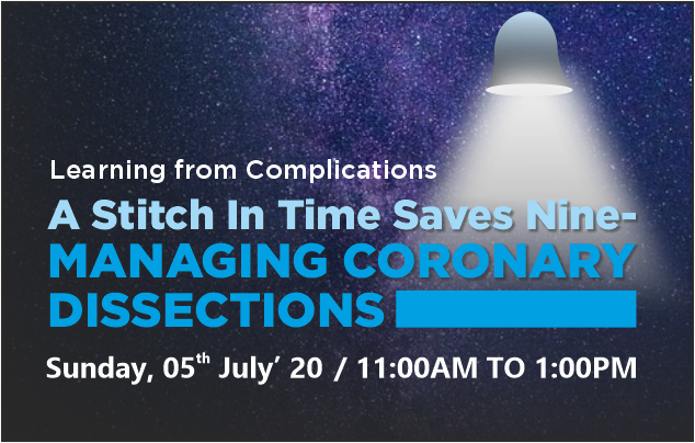 A Stitch in Time Saves Nine - Managing Coronary Dissections