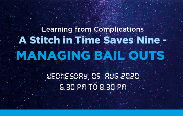 A Stitch in time saves nine - Managing Bail Outs