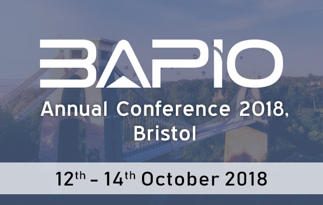 BAPIO Annual Conference 2018, Bristol