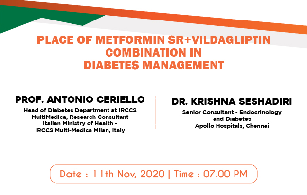 Place of Metformin SR+Vildagliptin  Combination in Diabetes Management