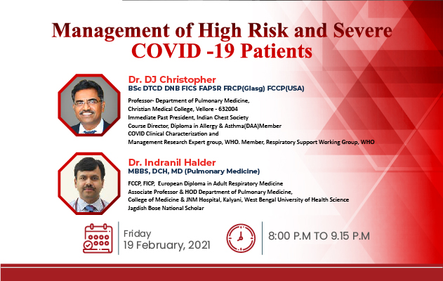 Module 3: Management of High Risk & Severe COVID-19 Patients