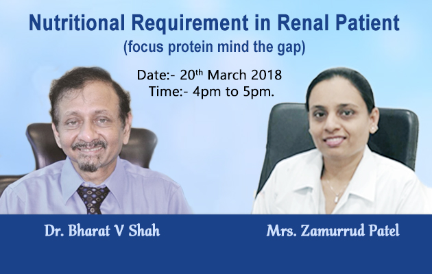 Nutritional Requirement in Renal Patient