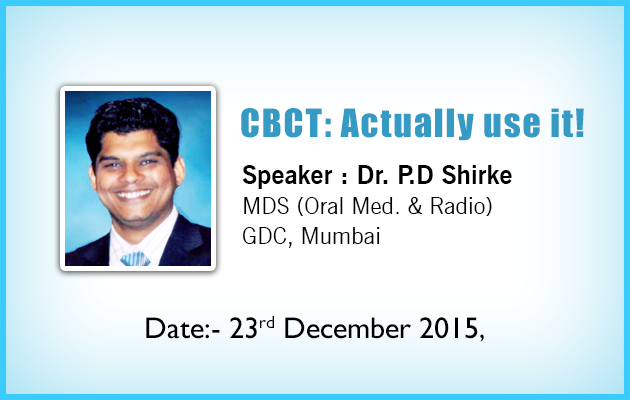 CBCT: Actually use it!